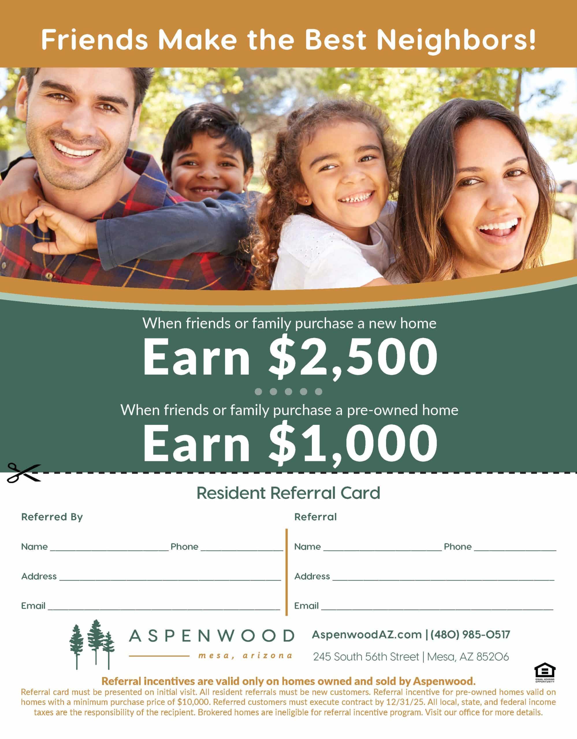 Resident Referral Program